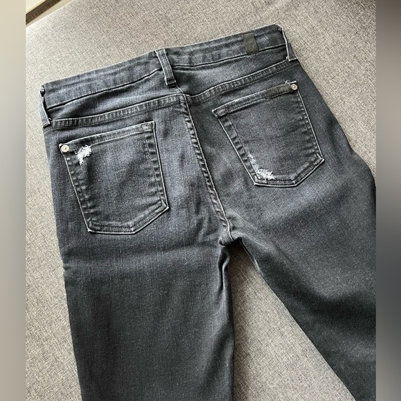 7 for all man kind distressed jeans “The Skinny” - Picture 3 of 5